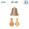 eSUN PLA Metal Filament Hard to Break Texture Logam Tidak Getas